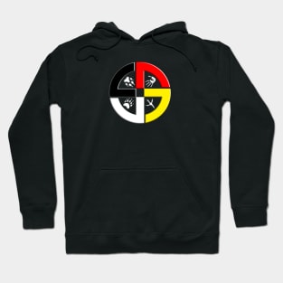 MEDICINE WHEEL 1 (Prints) Hoodie